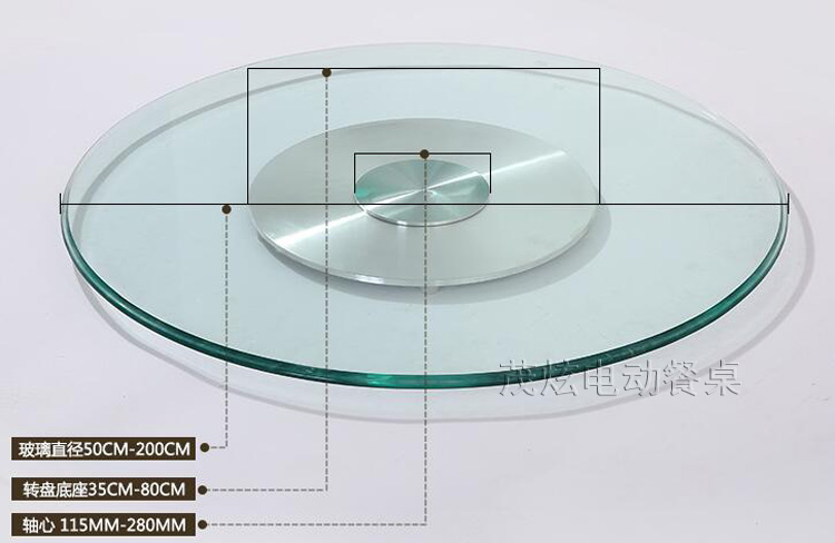 鋼化玻璃轉盤